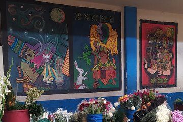 Chichicastenango Market and colors and syncretism