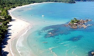 Jeep tour through Ilhabela State Park