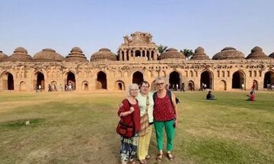 1 day private tour of Hampi world heritage site in car with professional guide
