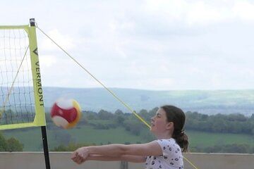 Private Beach Volleyball in Leek