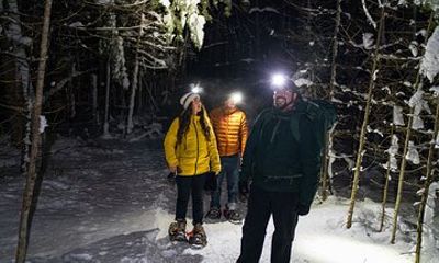 Gatineau Park Nocturnal Snowshoeing Adventure & Dinner - From Ottawa & Gatineau
