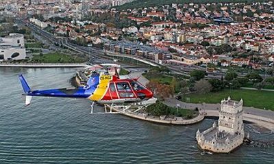 Lisbon: Helicopter Tour over Belém