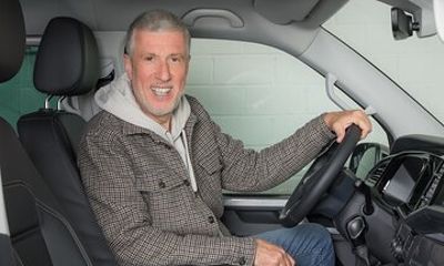 On tour with a friend and his luxury van