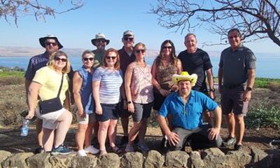 In the Footsteps of Jesus Minibus Tour for Holland America Cruise
