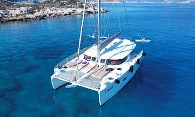 Full-Day Exclusive Catamaran Cruise in Kaş with lunch