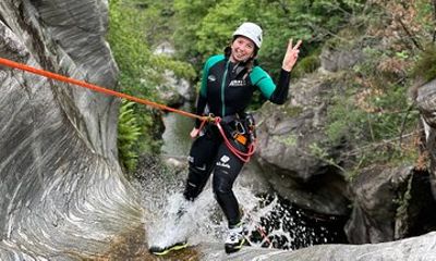 The best of canyoning in Ticino