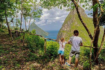Hike and Mud Bath with Waterfall tour in Soufriere Saint Lucia