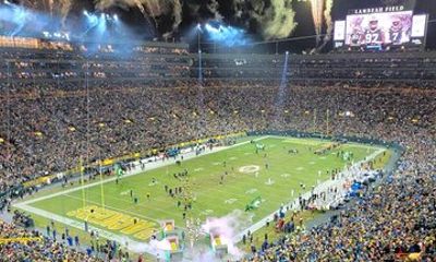 Green Bay Packers Football Game Ticket at Lambeau Field