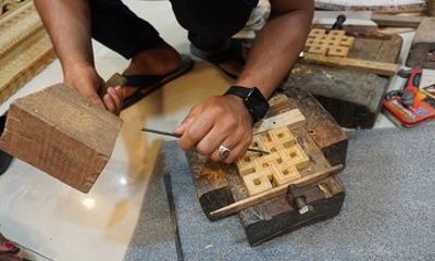 Wood Carving Workshop at Bhaktapur