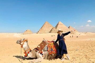 Half Day Trip to Giza Pyramids, Sphinx, Valley Temple with Camel