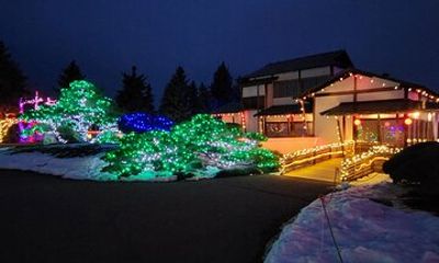 Nikka Yuko Japanese Garden Winter Light Festival