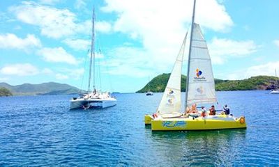 Two Hours of Sailing and Relaxation in the Bay of Saintes