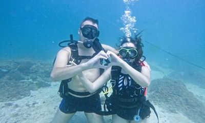 Full day: Try Diving Experience and snorkeling in Dibba Musandam