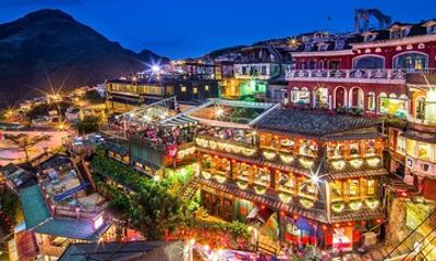Taipei Classic Tour Jiufen Old Street Yehliu Geopark Shifen