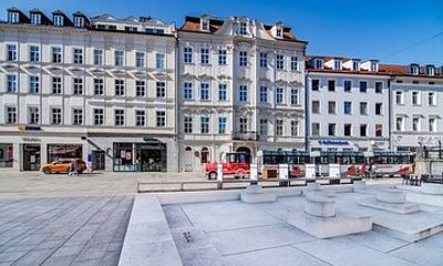 City tour through Regensburg with the little train