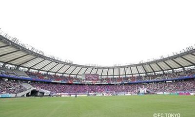 FC TOKYO Football Game at Ajinomoto Stadium