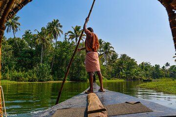 Village Backwater Punting Boat Tour From Alleppy