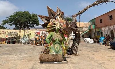 Walking tour with traditional music in Mindelo