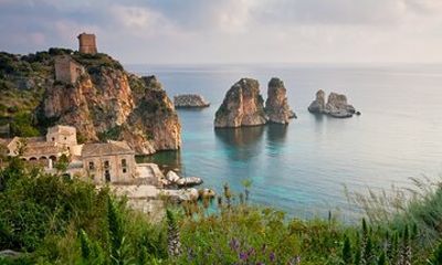 Full Day Private Tour to The Heaven Sea Shore from Palermo