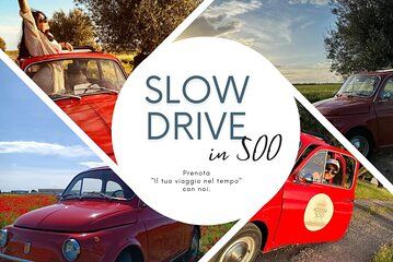 Vintage Fiat 500 rental to discover Taranto.