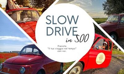 Vintage Fiat 500 rental to discover Taranto.