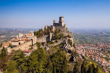 Tourist visit of the UNESCO Historic Center of San Marino