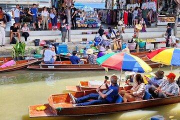 Bangkok Private Damnoen Saduak Floating Market and Train Market