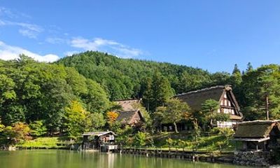 Hida Folk Village Museum Passes in Takayama Japan
