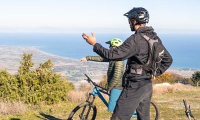 Private Guided E-Biking Tour on Mount Olympus