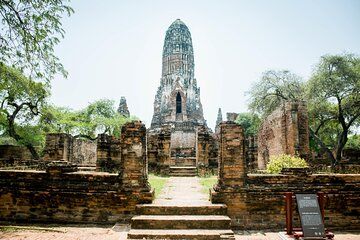 Ayutthaya Three Temple Tour with Scenic Boat Ride
