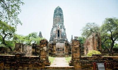 Ayutthaya Three Temple Tour with Scenic Boat Ride