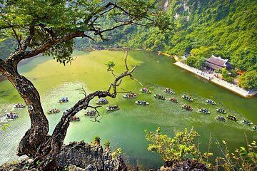 Hoa Lu, Trang An Boat Ride & Mua Cave Views Luxury Day Trip