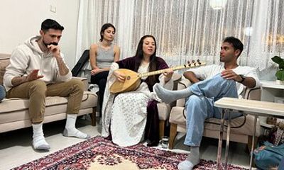 Private Kurdish Music Session Istanbul - Ancient Music Dengbeji
