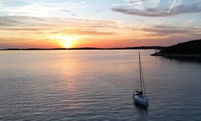 3 Hour Private Sunset Sailing Tour in Pula