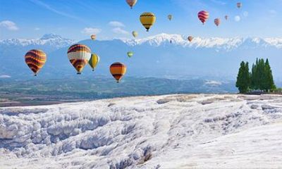 Hot Air Balloon Ride Tour in Pamukkale from Kusadasi