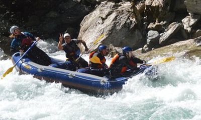 Giarsun Gorge Whitewater Action Rafting Engadin Switzerland