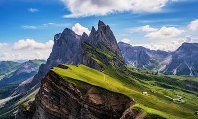 Private Dolomites Tour Monte Seceda and Passo Gardena from Cortina