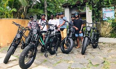 E-bike Tour Galle Countryside Retro Style E-Bikes