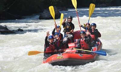 Engadin Switzerland Family Rafting on The Inn