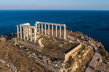 Athens To Cape Sounio and Poseidon Temple Sunset Private Tour