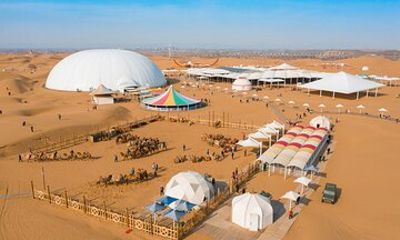 Inner Mongolia Hohhot 1Day Kubuqi Desert (Whistling Dune Bay)Tour
