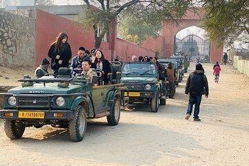 Jhalana Wildlife Private Jeep Safari Tour in Jaipur