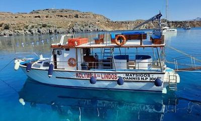 Boat Tour to Lindos from Kolymbia Harbour