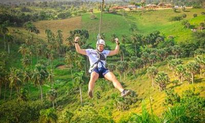 Punta Cana Zipline Buggy Adventure and Horseback Riding
