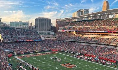 Cincinnati Bengals Football Game Ticket at Paul Brown Stadium