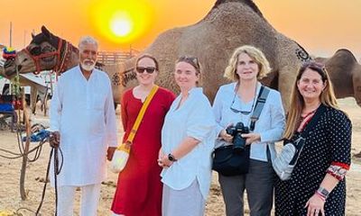 Camel Desert Safari with Sunset -The Pushkar Route