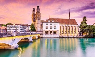 Private transfer from Hallstatt to Zurich, 2 hour Stop in Munich
