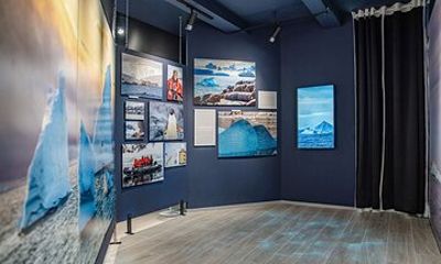 Foto-museo interactivo de la Antártida con realidad virtual