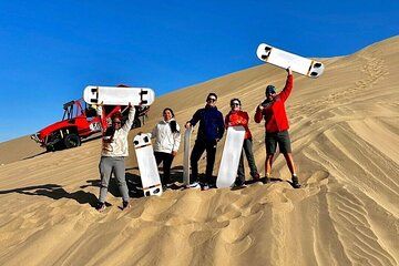 Adventure in Huacachina Tubular and Sandboarding 2 hrs at Sunset