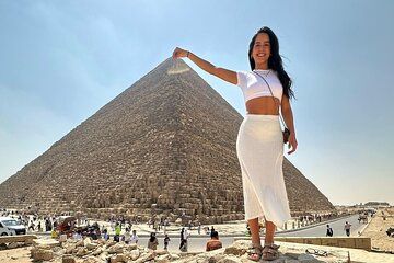 Day Tour to Giza Pyramids and the Egyptian Museum from Port Said